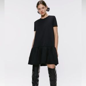 Zara ruffled dress